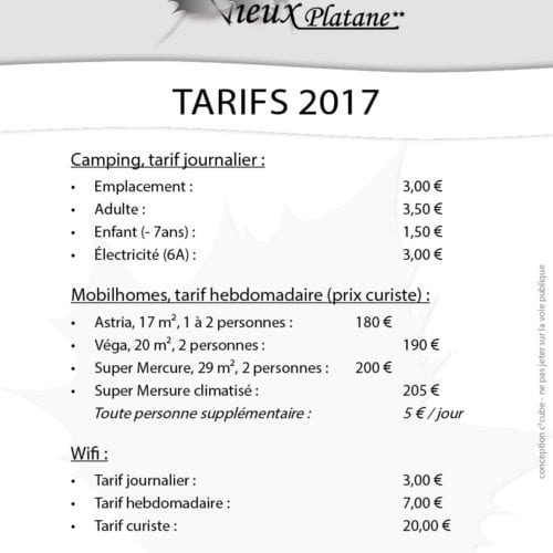 Plaquette-tarifs