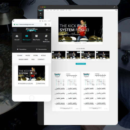 realisation-ecole-du-groove-user-interface